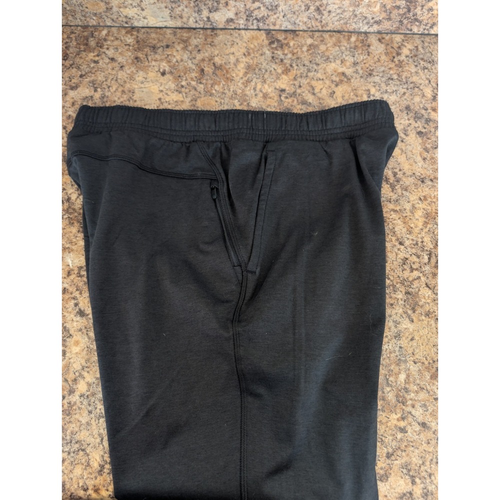 Champion Ebony Heather Mens Black Cold Weather Jogger Pants B9431C Size L NEW - Picture 7 of 7